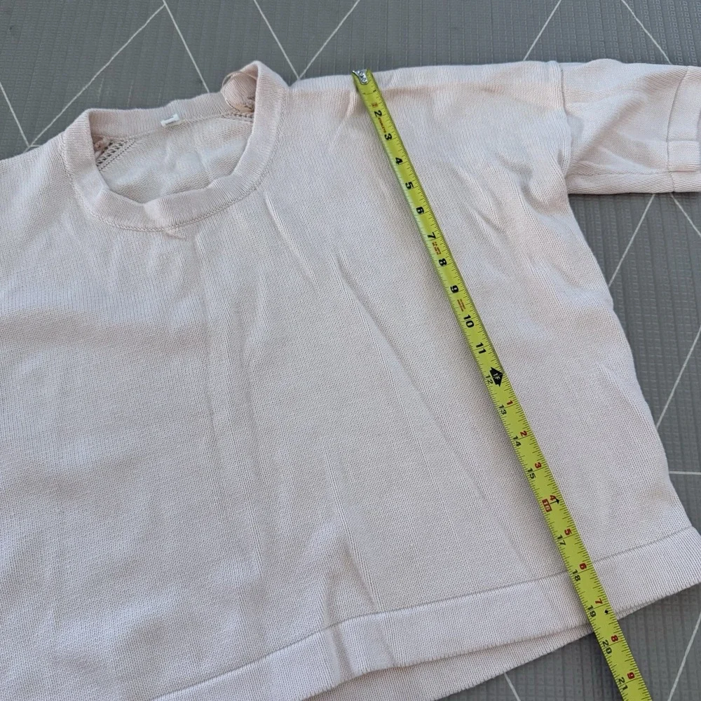 Lululemon Bhakti Reality Short Sleeve Size 10‎ Butter Pink LW3I83S